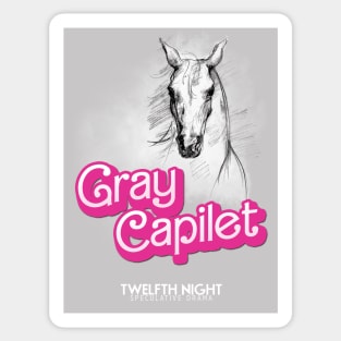 Gray Capilet Sticker